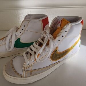 Nike Blazer Mid '77 Vintage Roswell Rayguns Size 7 Y